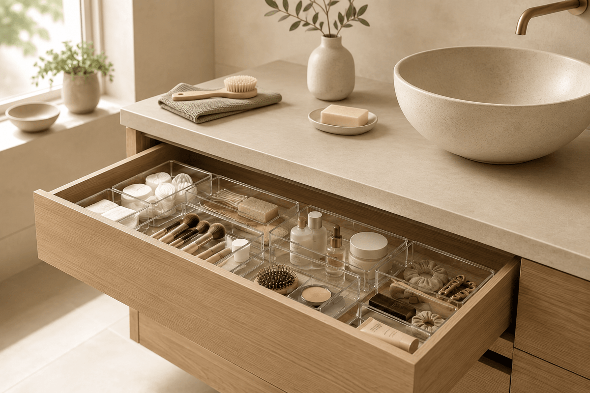 Bathroom Drawer Organisers