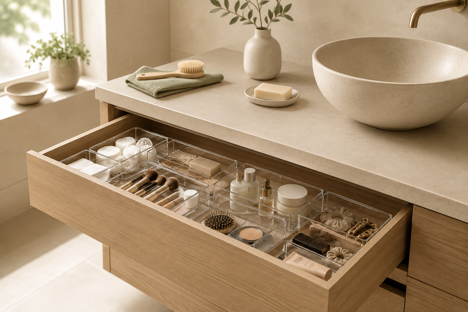 Bathroom Drawer Organisers
