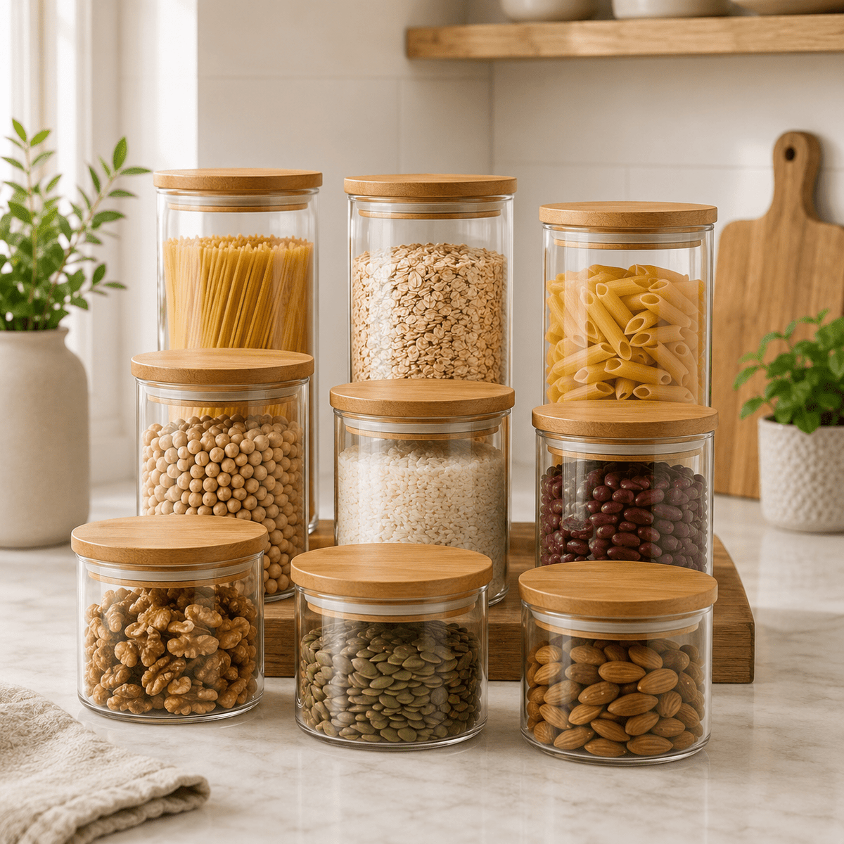 Glass Pantry Jar Bundles