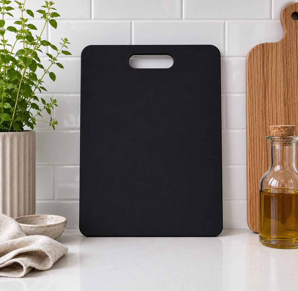 Wood Fibre Chopping Board - Medium Black