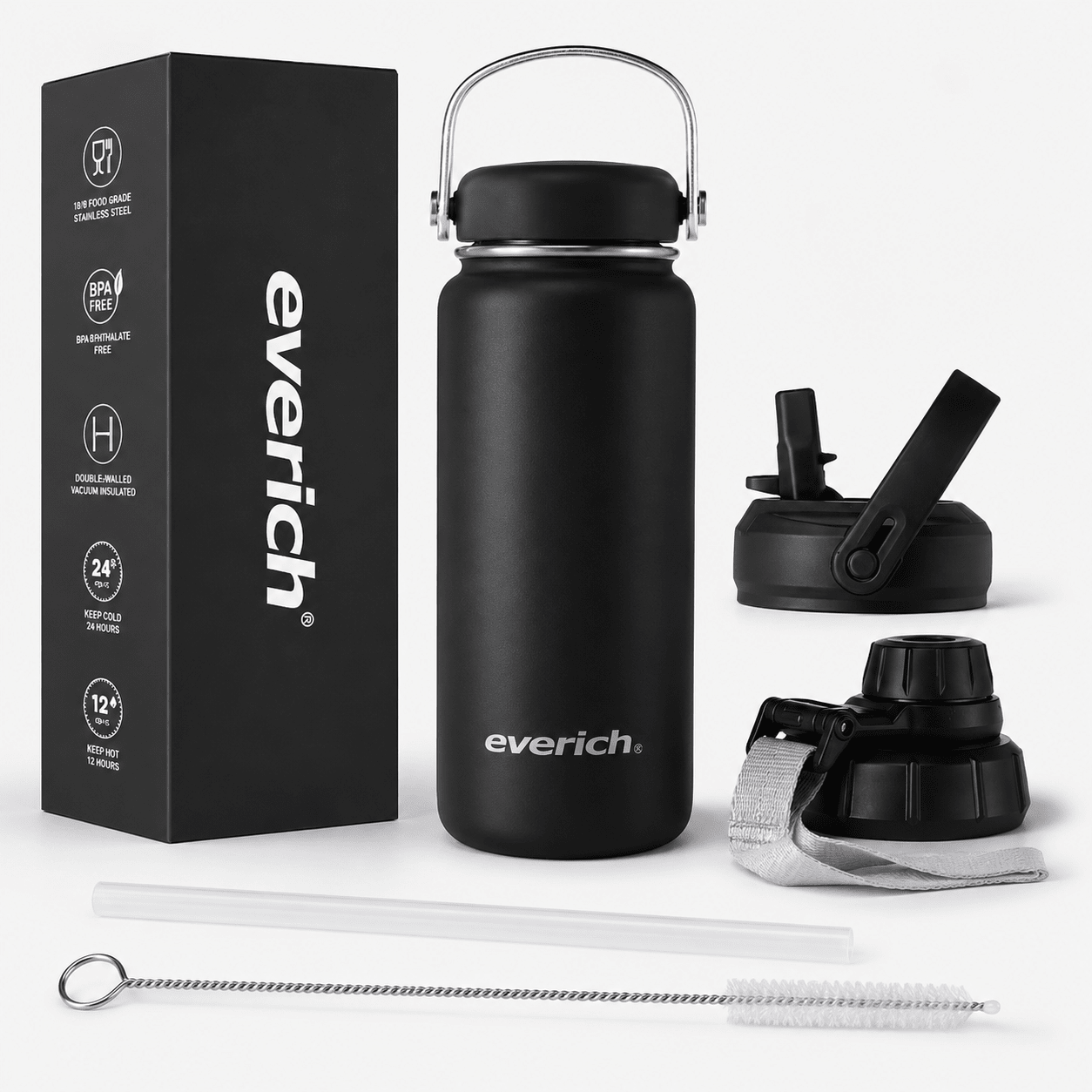 Insulated Soup Flask - Stainless Steel - Luma & Home
