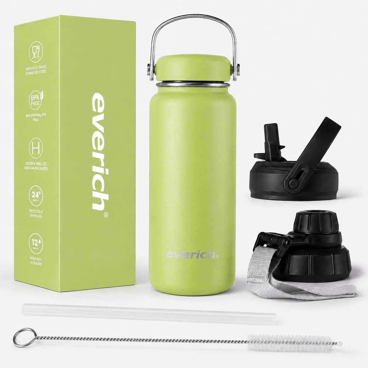 Insulated Soup Flask - Stainless Steel - Luma & Home