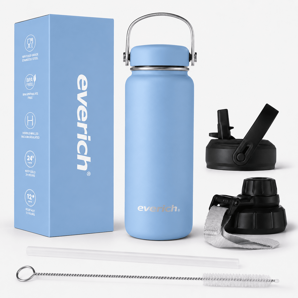 Insulated Soup Flask - Stainless Steel - Luma & Home
