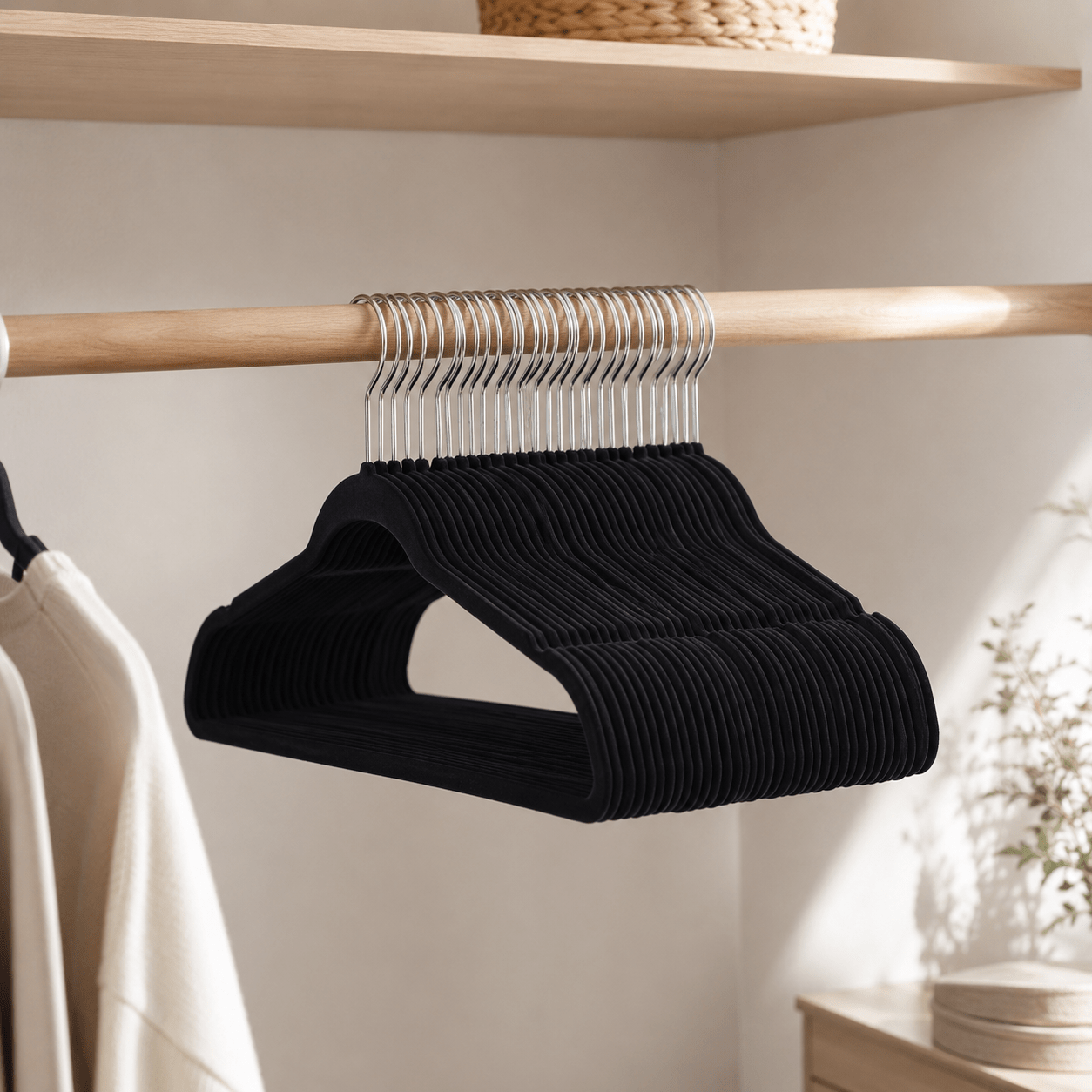 Non-Slip Velvet Hangers - 50 Pack - Luma & Home