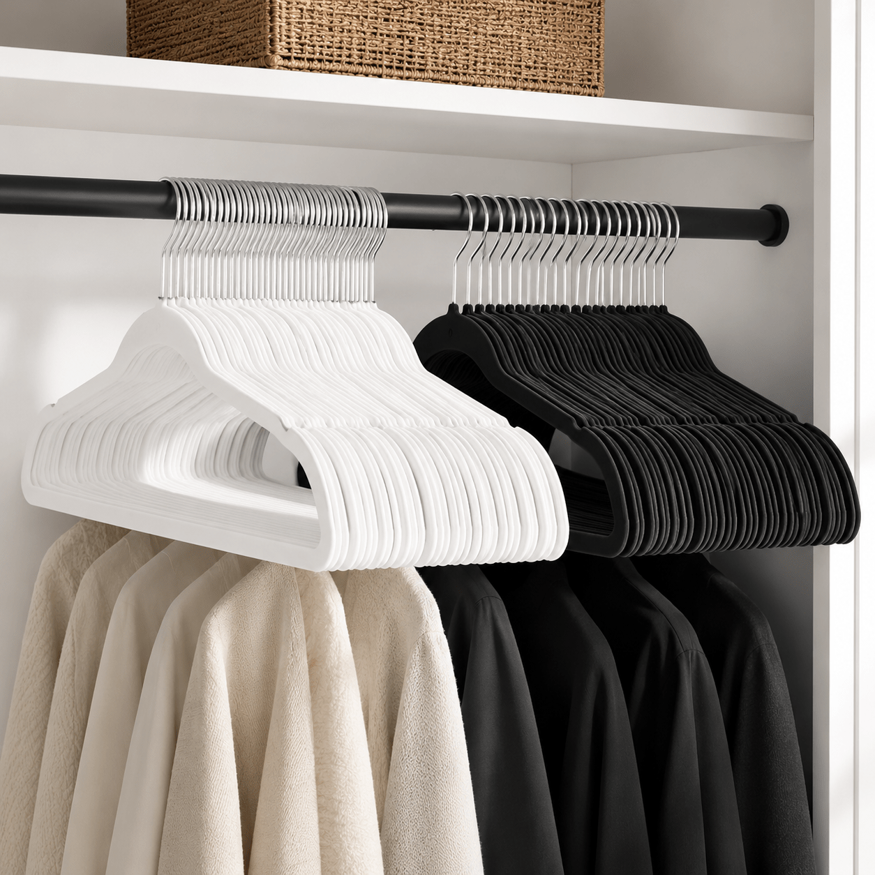 Non-Slip Velvet Hangers - 50 Pack - Luma & Home