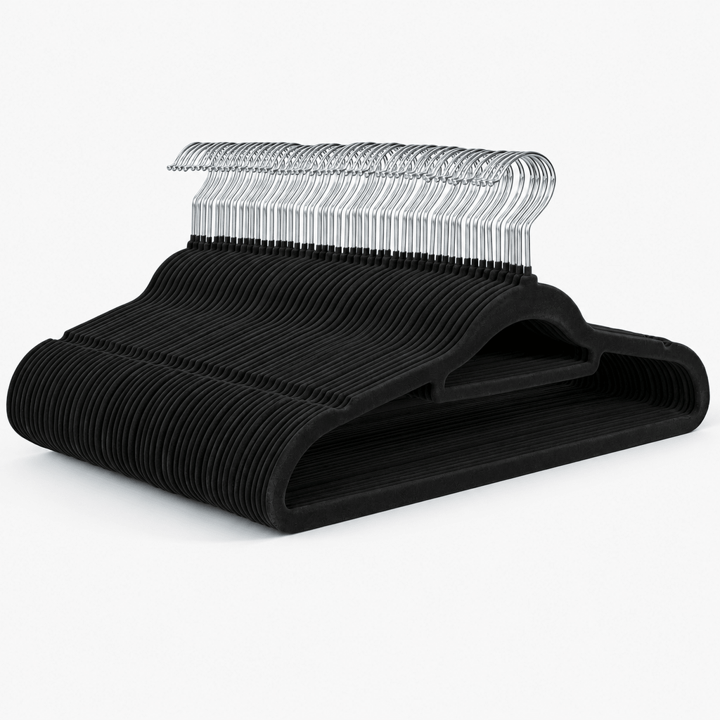 Slim Velvet Clothes Hangers - 50 Pack - Luma & Home