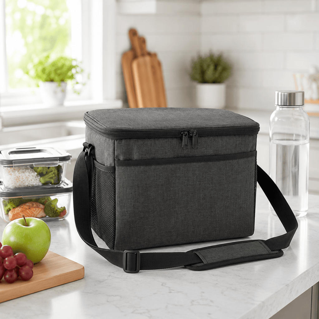 Insulated Meal Prep Bag 20L - Grey - Luma & Home