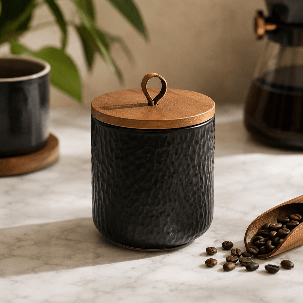 Airtight Ceramic Sugar Jar - 260ml - Luma & Home