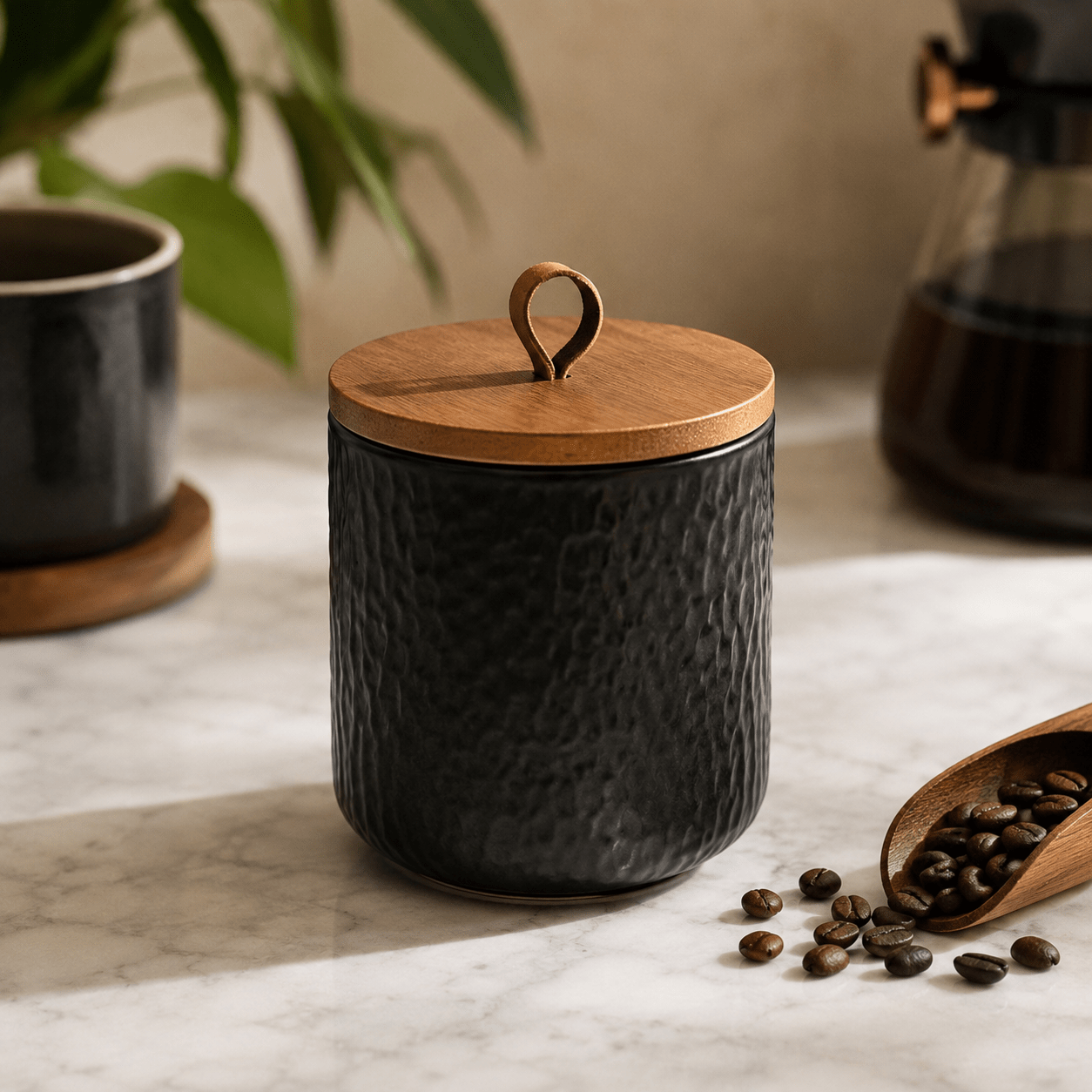 Airtight Ceramic Sugar Jar - 260ml - Luma & Home