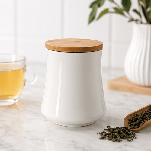 Ceramic Tea Storage Jar - 500ml - Luma & Home