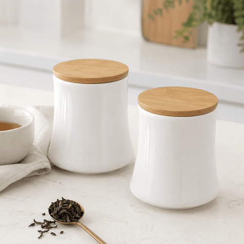 Ceramic Tea Storage Jar - 500ml - Luma & Home