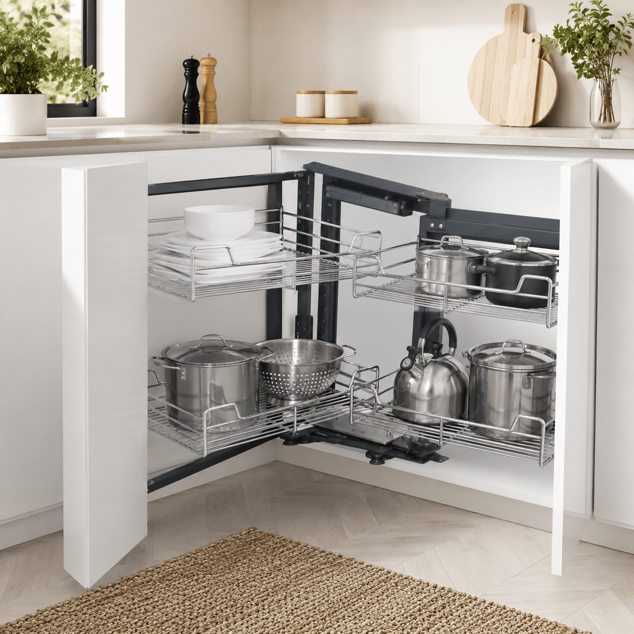 Magic Corner Pull-Out Drawer System - Luma & Home