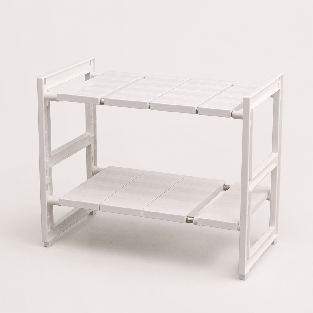Foldable 2-Tier Under-Sink Shelf - Luma & Home