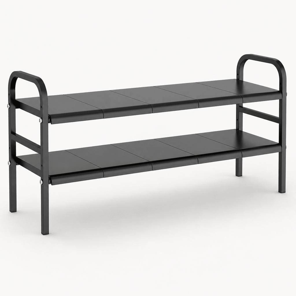 Stainless Steel Expandable Under-Sink Shelf - Luma & Home