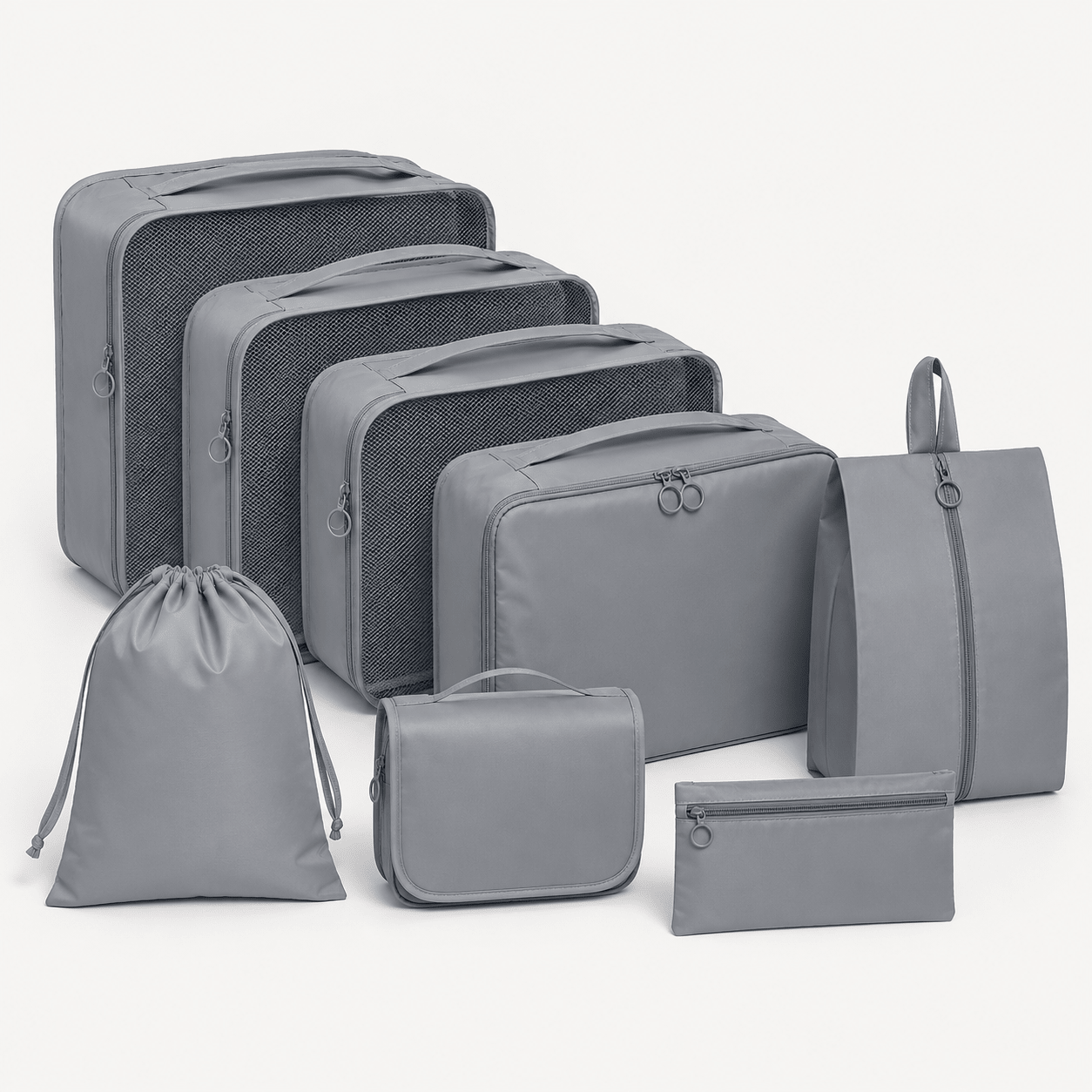 Waterproof Oxford Packing Cube Set - 8 Piece - Luma & Home
