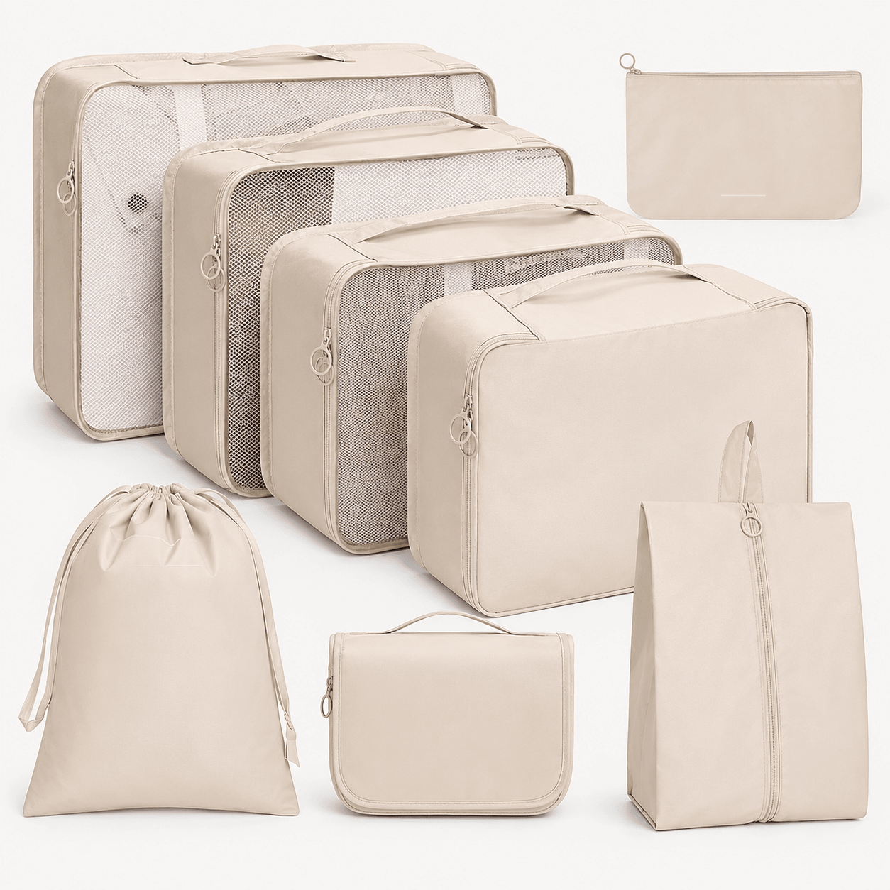 Waterproof Oxford Packing Cube Set - 8 Piece - Luma & Home