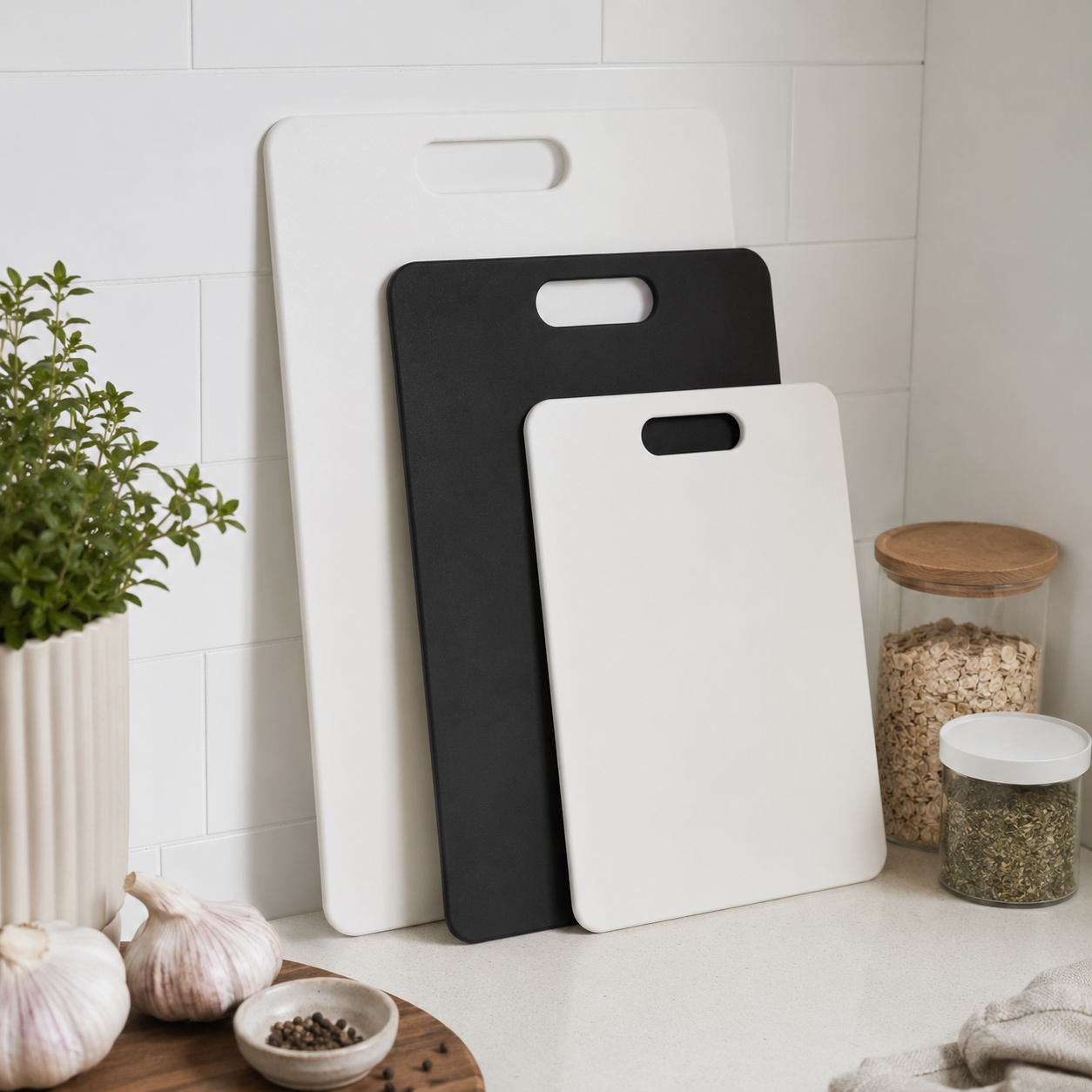 Wood Fibre Chopping Board - 3 Set Mixed v2