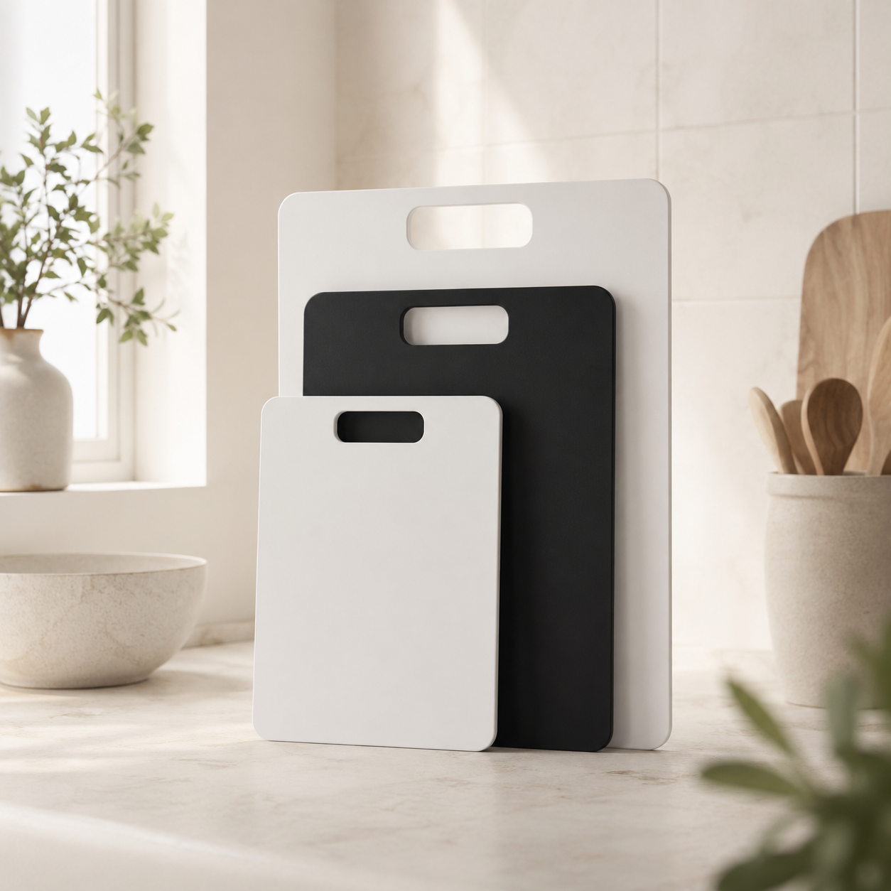 Wood Fibre Chopping Board - 3 Set Mixed v2