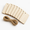 Bamboo Swing Tag - 8 Set Labels & Stickers bamboo, bundle, free-uk-delivery, kitchen, labels-and-stickers, luma-and-home, set, under-sink-storage