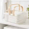 Mesh Storage Basket - White Storage Baskets color-white, free-uk-delivery, kitchen, luma-and-home, mesh, set, storage-baskets, storage-baskets-tubs