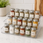 Clear Spice Rack - Large