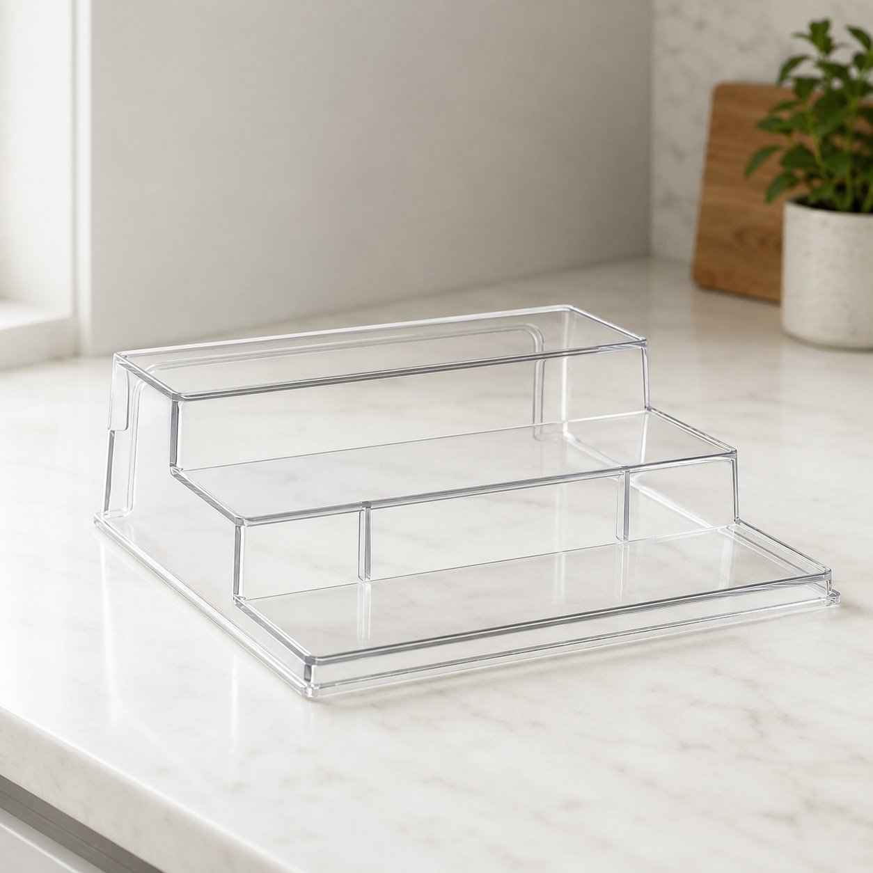 Push Top Spice Container Set - White Lid