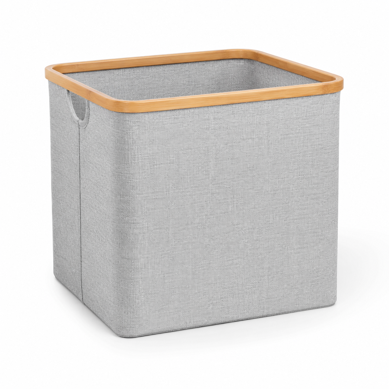 Linen Basket Large - Light Grey