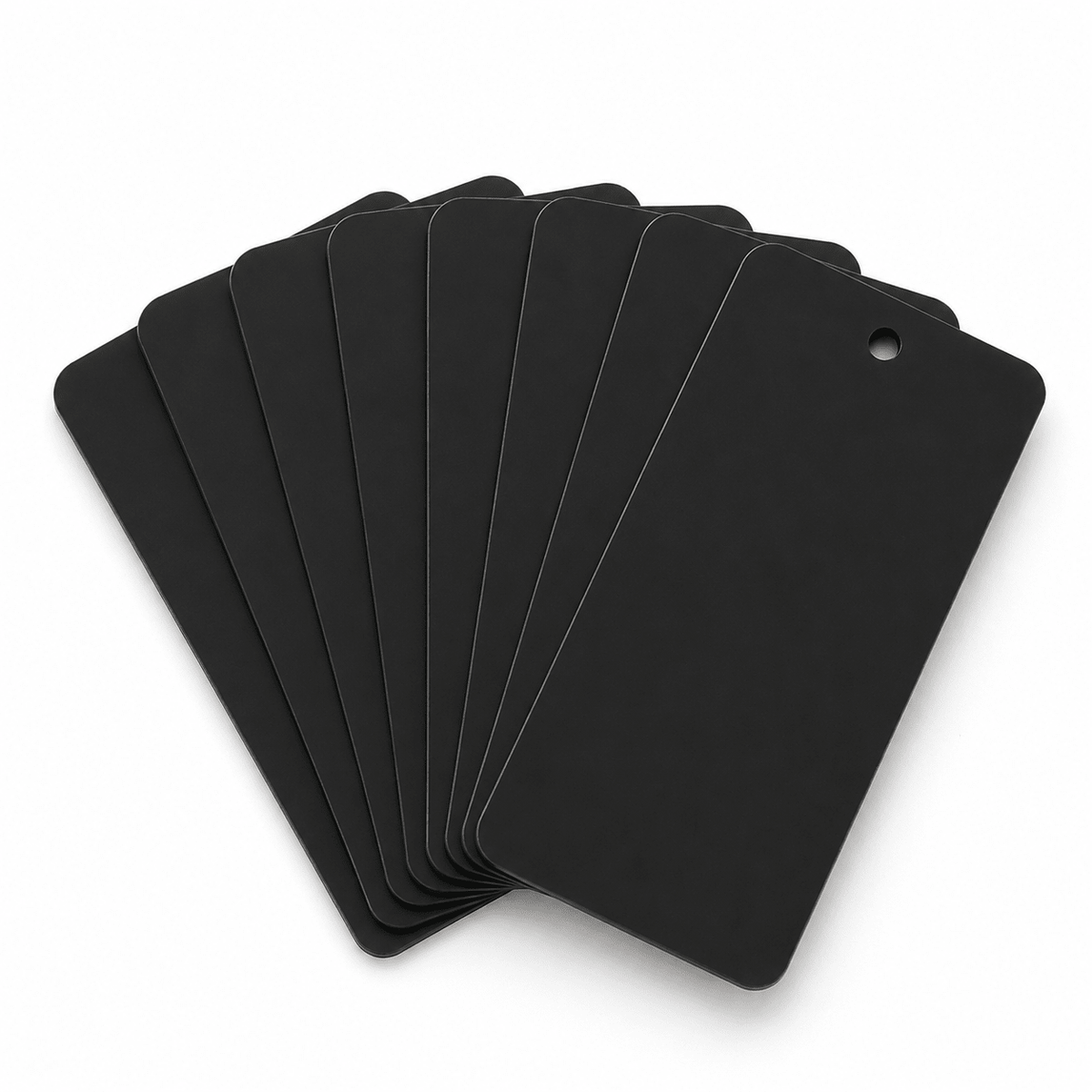 Acrylic Swing Tag - 8 Set – Black