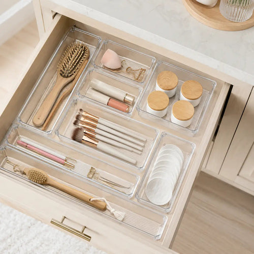 Clear Drawer Organiser Set – view 2