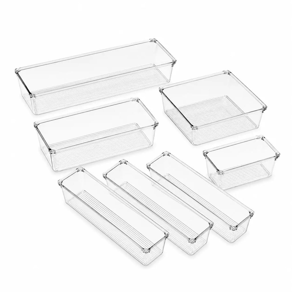 Clear Drawer Organiser Set – view 3