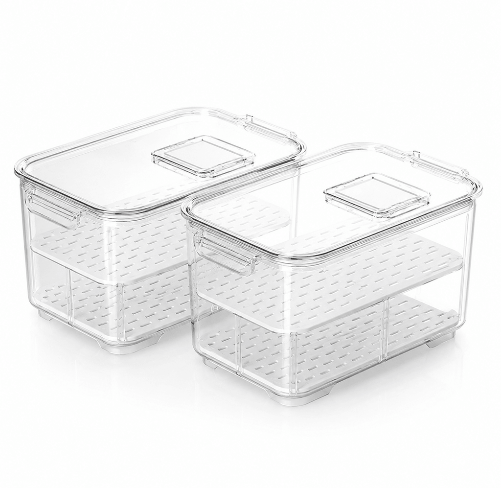 Fresh Keeper Fridge Storage Containers - 2 Set – view 3