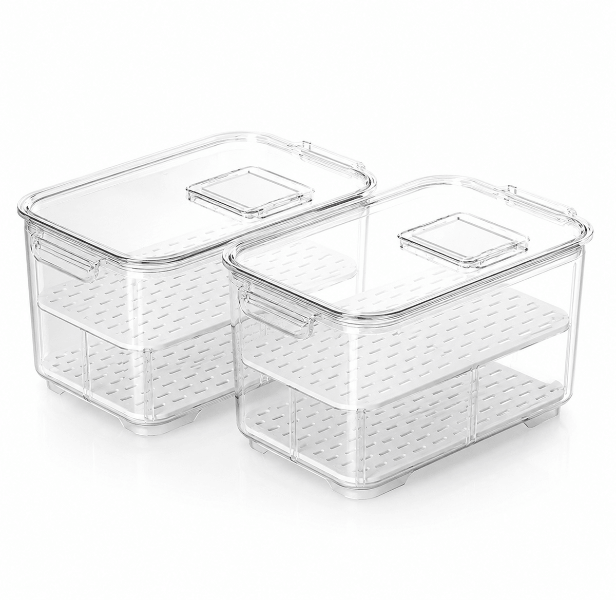 Fresh Keeper Fridge Storage Containers - 2 Set – view 3