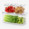 Fresh Keeper Fridge Storage Containers - 3 Set