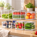 Fridge Freshness Storage Set arranged in a bright premium home setting