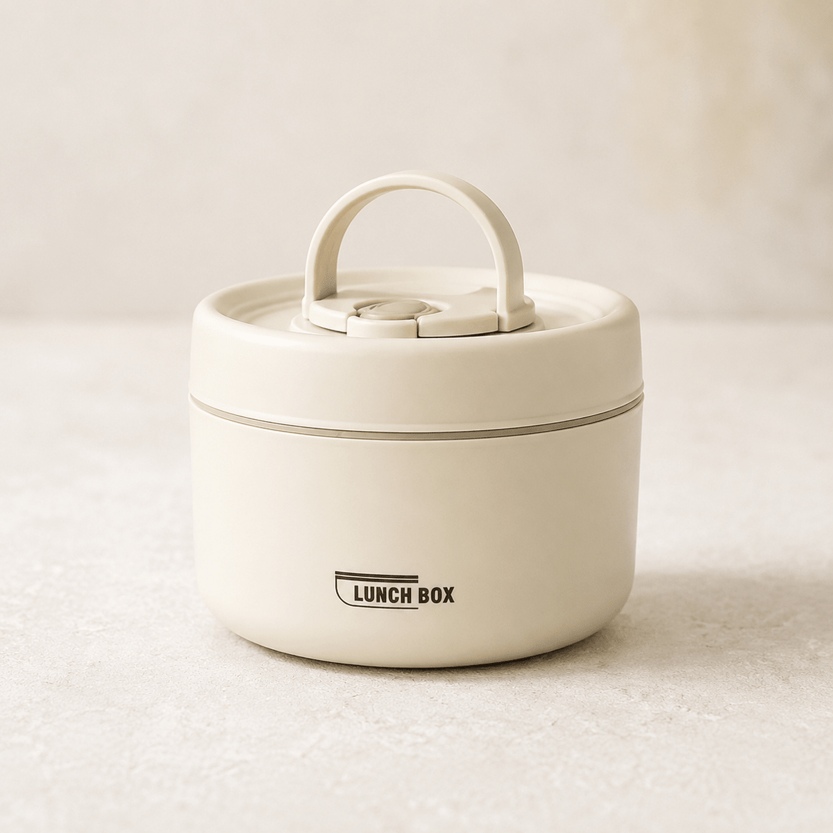 Leak-Proof Vacuum Soup Container 1L – Light Yellow
