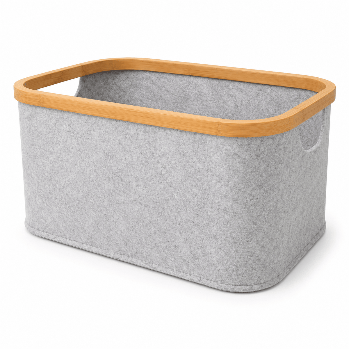 Linen Basket Medium - Grey – view 3