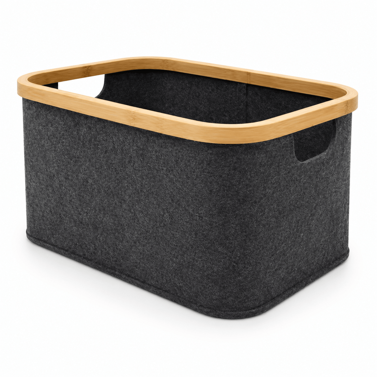 Linen Basket Medium - Grey – view 4