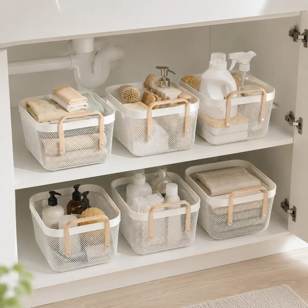 Mesh Storage Basket - 6 Set – view 3