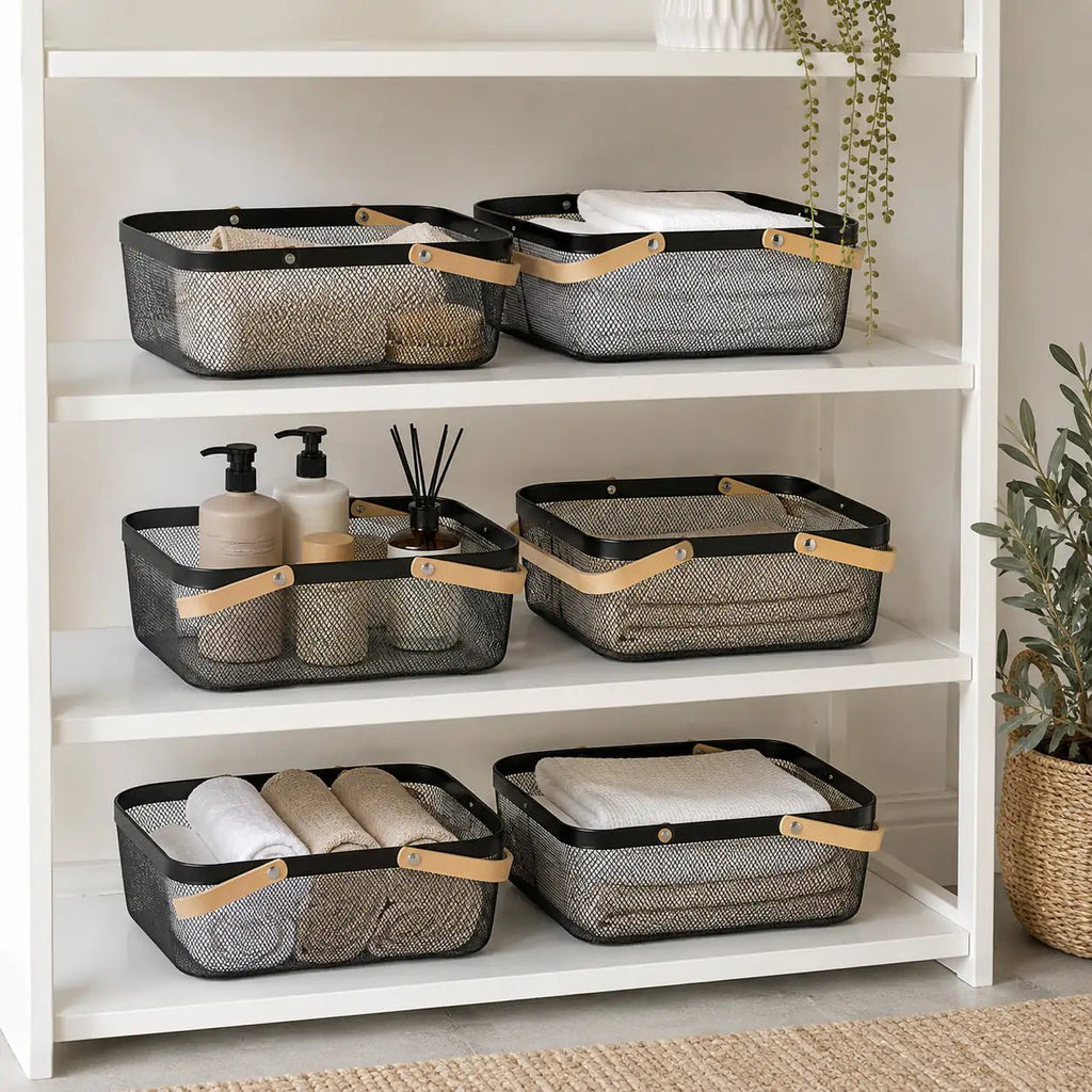 Mesh Storage Basket - 6 Set – view 4