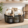 Mesh Storage Basket - Black