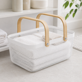 Mesh Storage Basket - White