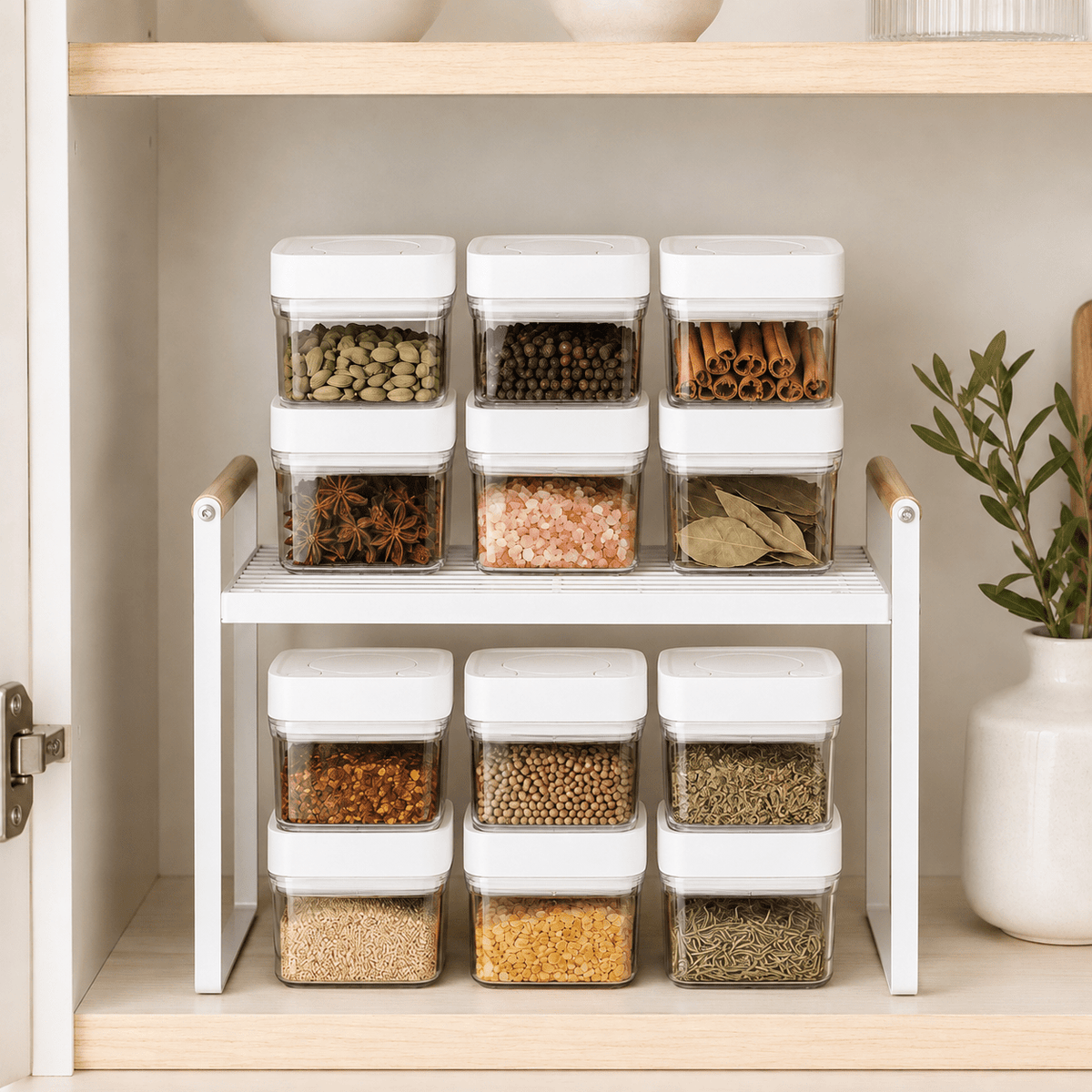 Minimalist Spice Storage Set - White – view 2