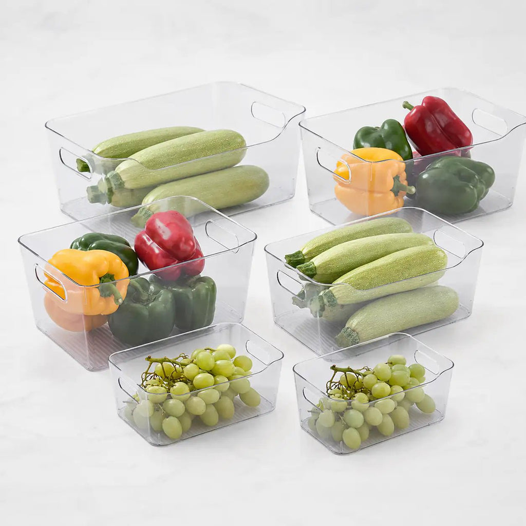 Pantry / Fridge Clear Storage Tub Set – view 3