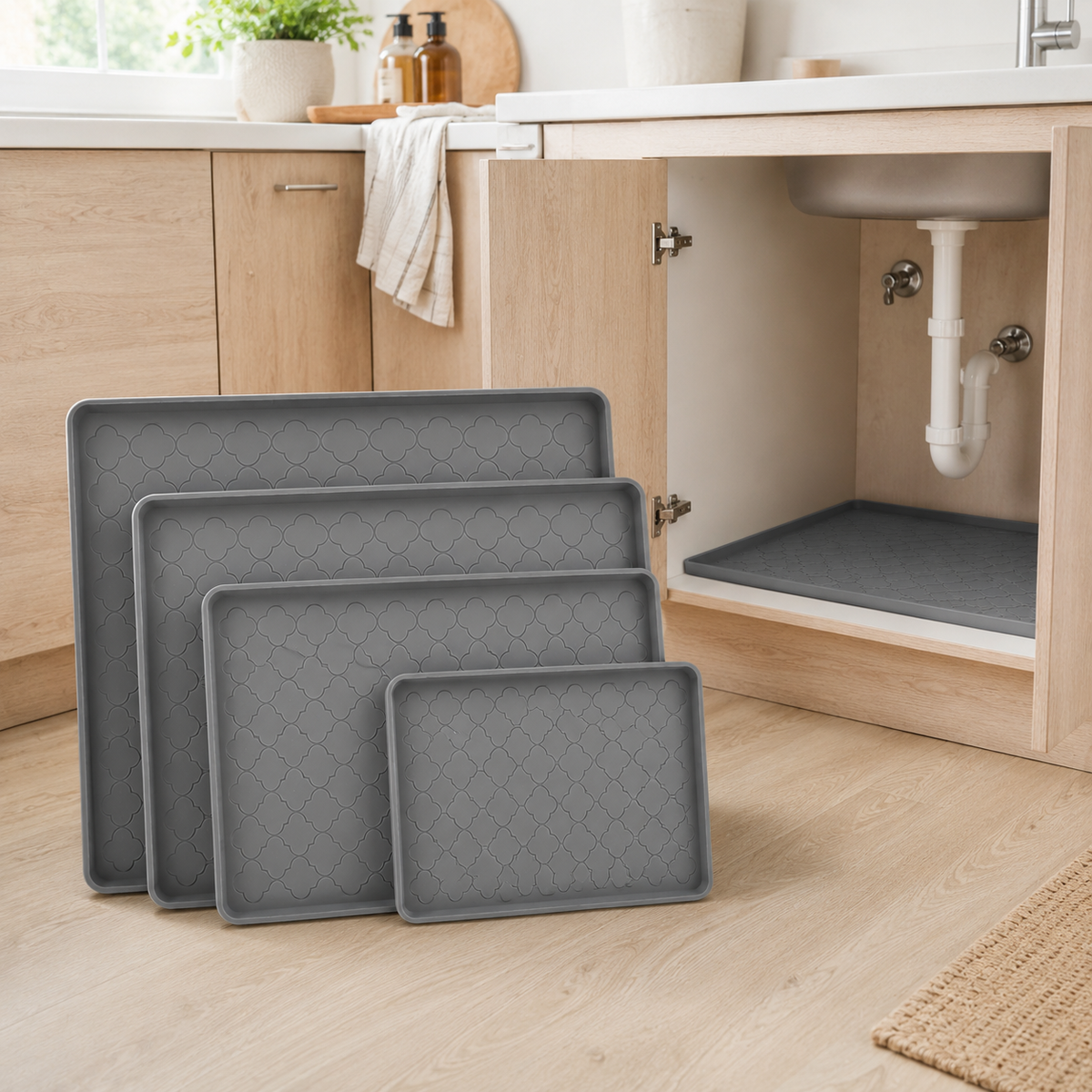 Premium Silicone Under-Sink Leak Mat – 4 Sizes – view 5