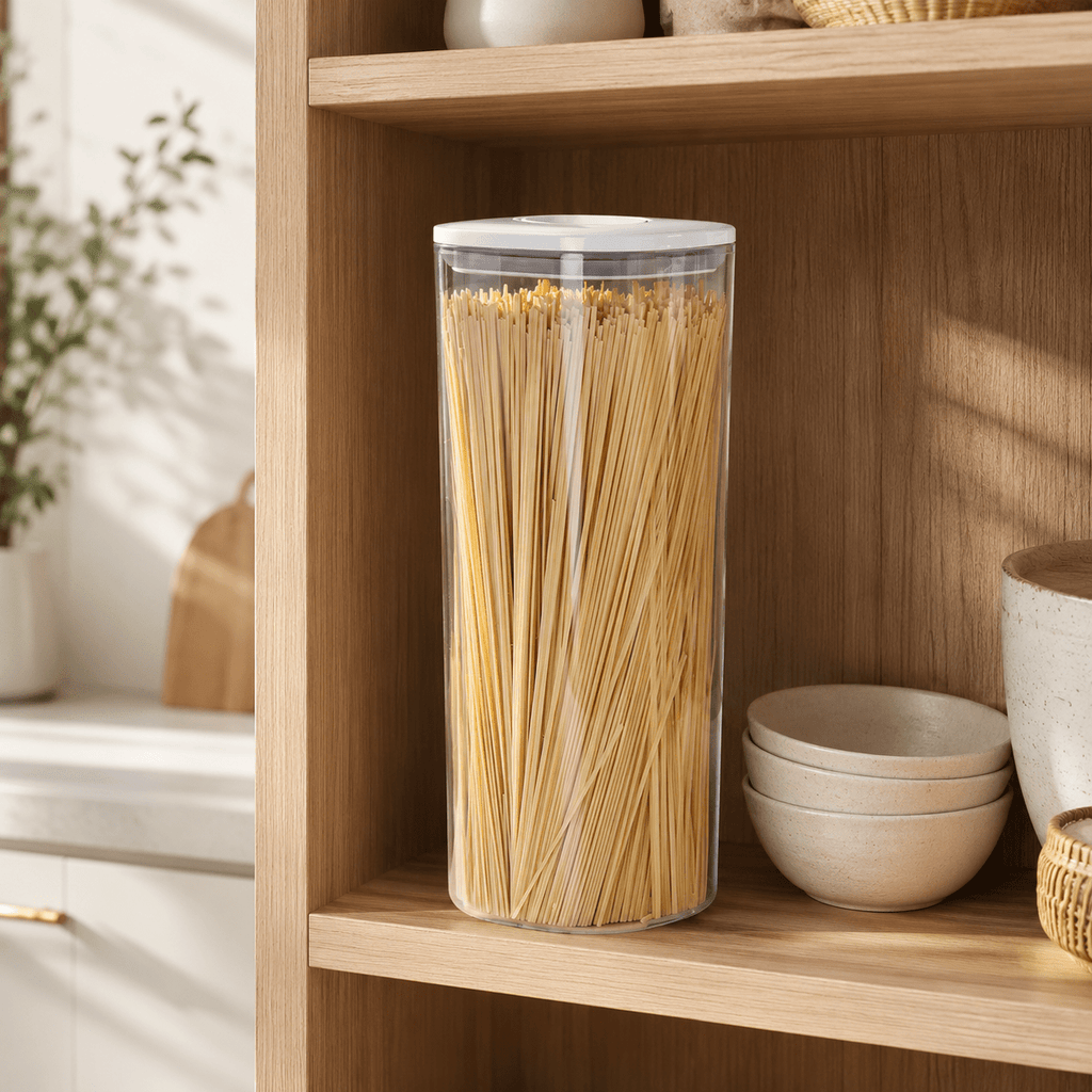 Push Top Pantry Container 2L - White Lid – view 2