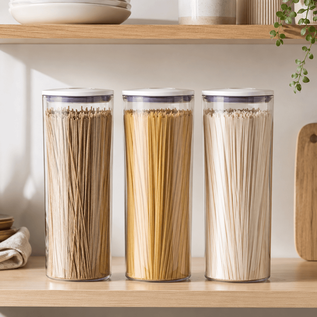 Push Top Pantry Container 2L - White Lid – view 3