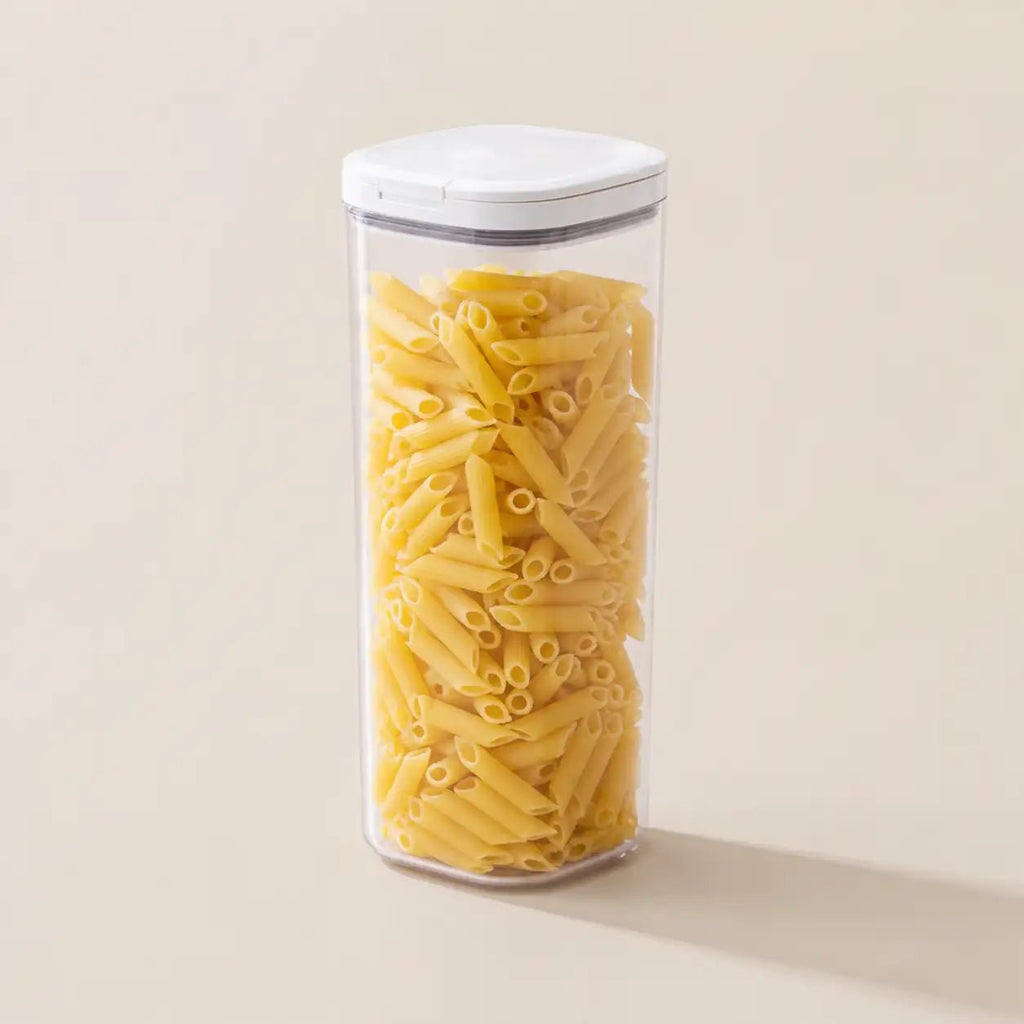 Push Top Pantry Container 3L - White Lid