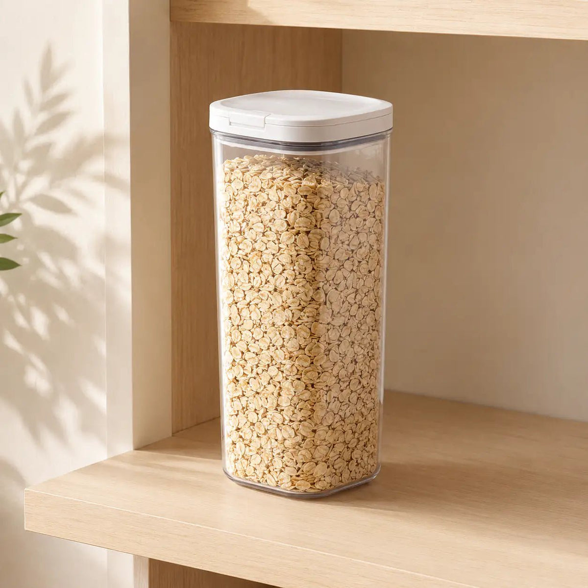 Push Top Pantry Container 3L - White Lid – view 2