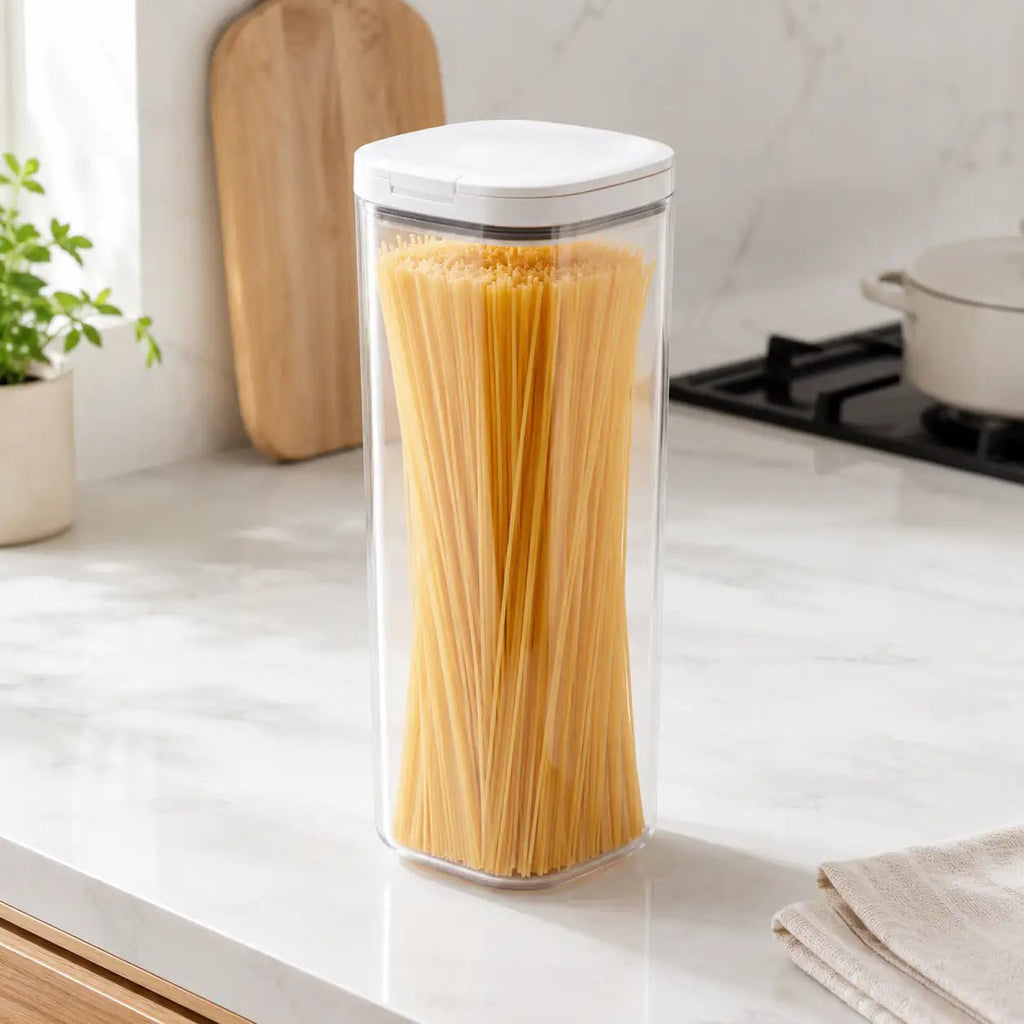 Push Top Pantry Container 3L - White Lid – view 3