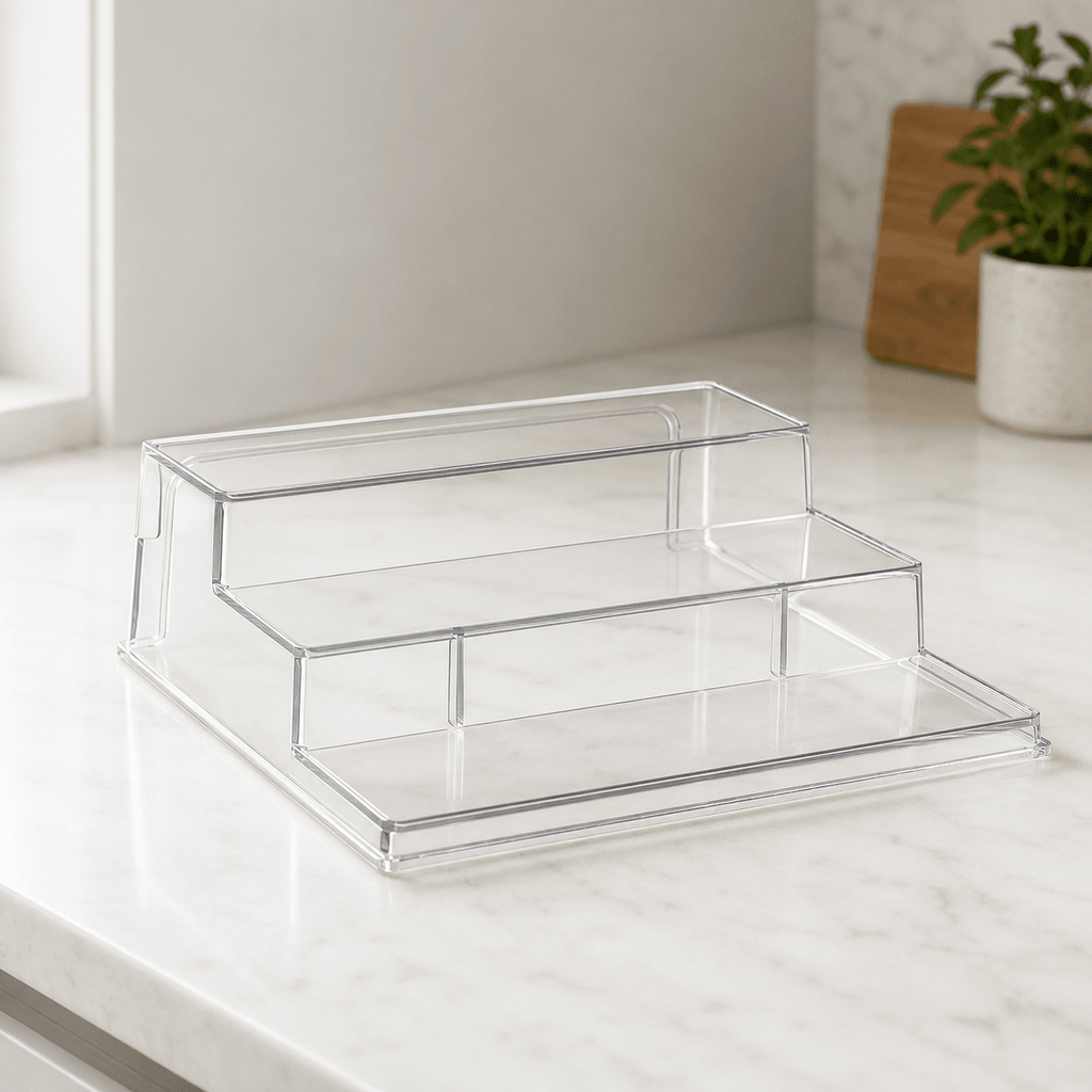 Push Top Spice Container Set - White Lid – view 4